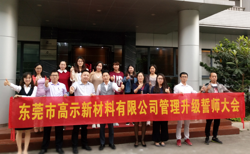 2017年3月7日熱烈祝賀東莞市高示新材（cái）料有限公司與www.17c谘詢（xún）合作開工