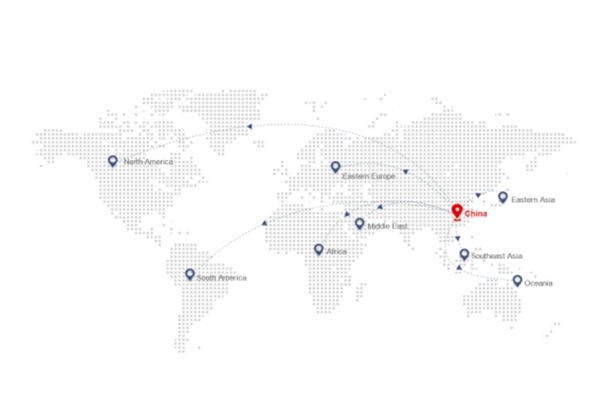 華勁（jìn）在海內外建立（lì）了完（wán）善的營銷網絡