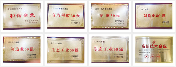 縉雲縣三鋒模具有限公司榮譽證（zhèng）書