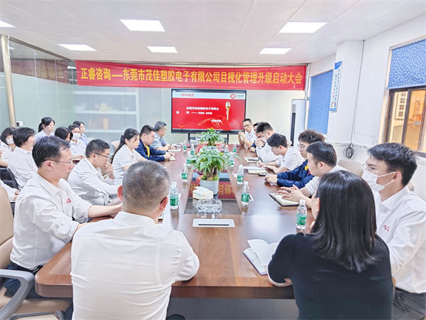 東莞市茂佳（jiā）塑膠（jiāo）電子有限公司目視化管理升級啟動大會（huì）