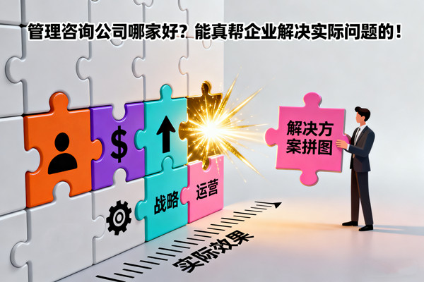 管理谘詢公司哪家好？能真幫（bāng）企業解決實際問題的！