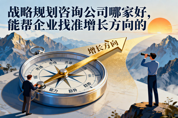 戰略規劃谘詢公司哪家好，能（néng）幫企業找準（zhǔn）增（zēng）長方向的