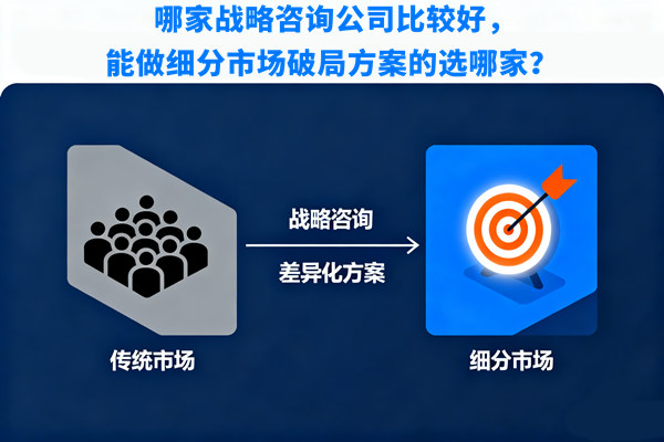 哪家戰略（luè）谘詢公司比較好，能做細分市場破局方案的（de）選（xuǎn）哪家（jiā）？