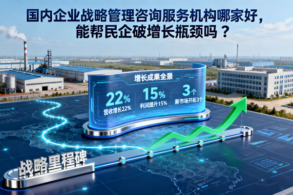 國內企業戰略管理谘詢服務機（jī）構哪家好，能幫民企破增長瓶頸嗎？