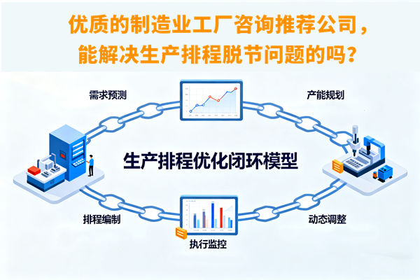 優質（zhì）的製造業工廠谘詢推薦公司，能解決生產排程脫節問題的嗎？