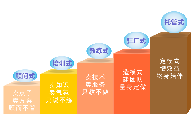 五代企業管理谘（zī）詢模式（shì）