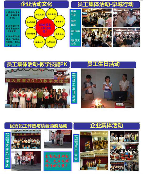 2013年泉州（zhōu）銘大教育培訓學校（xiào）推行全麵管理升級