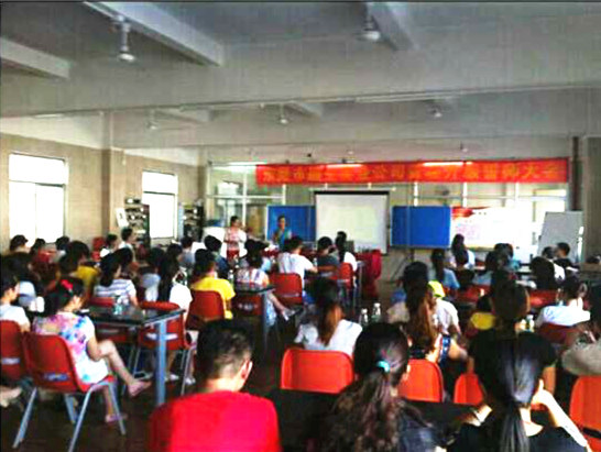 2015年6月1日—至今（jīn）東（dōng）莞市穎生實業有限公司推行（háng）全麵管理升（shēng）級