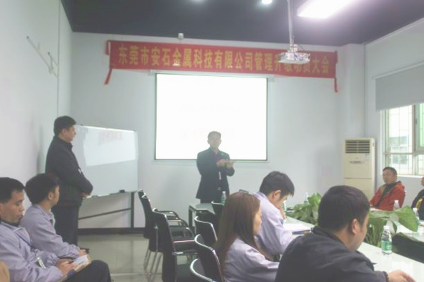 2017年5月東莞市安石金屬科技有限公司管理升級項（xiàng）目