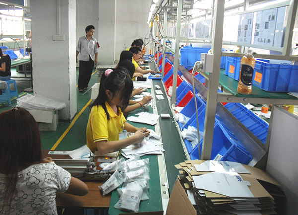 改造後生產現場