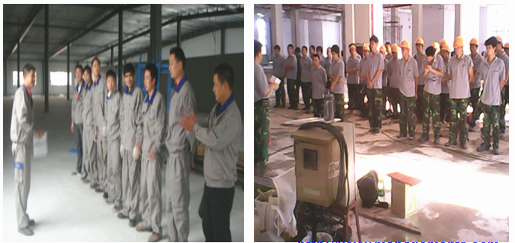 施工現場施（shī）工隊長主持早例（lì）會