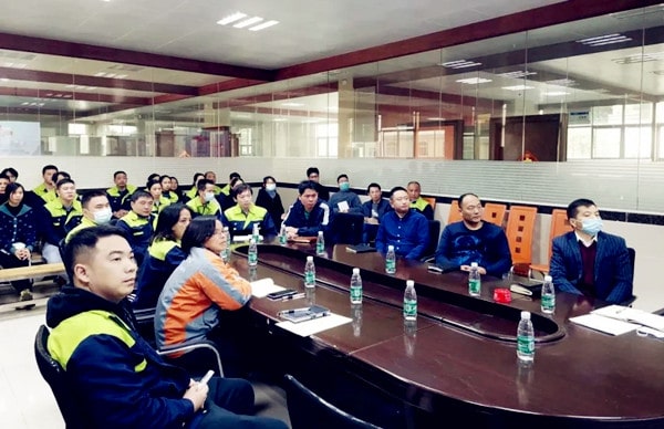 煜鑫五金全麵管理升級啟動大會