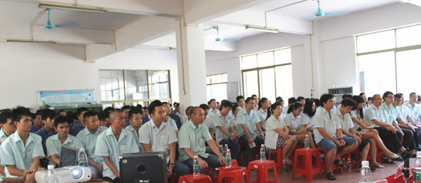 2015年（nián）8月25，興順公司管理升級誓師大會召開