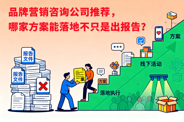 品牌營銷谘詢公司推薦（jiàn），哪家方案能落地不隻是出報告？