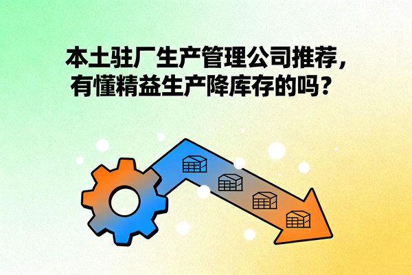 本土駐（zhù）廠生產管理公司推薦，有懂（dǒng）精益生產降庫存的嗎？