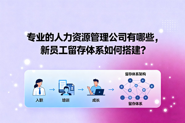 專業的人力資源管（guǎn）理公司有哪些，新員工留存體係如何搭建？