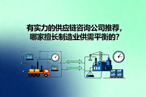 有實力的（de）供應鏈谘詢公司推薦，哪家擅長製造業供需平衡的？