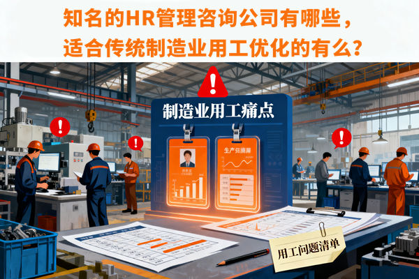 知名的HR管理谘詢公司有哪些，適（shì）合傳（chuán）統製造業用工優化的有麽？