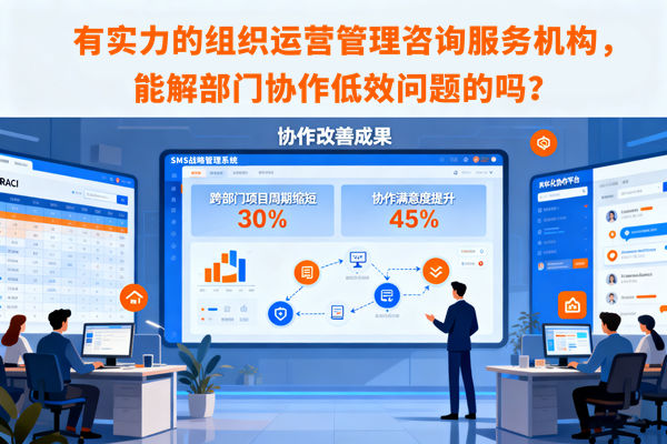 有實力的組織運營管理谘詢服務機構，能解部門協作低效問題的嗎？