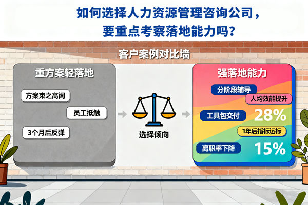 如何選擇人力資（zī）源管理谘詢公司，要重點考察落地能（néng）力嗎？