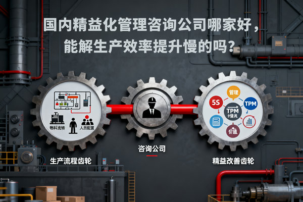 國內（nèi）精益化管理谘詢公司哪家好，能解（jiě）生產效（xiào）率提升慢的嗎？